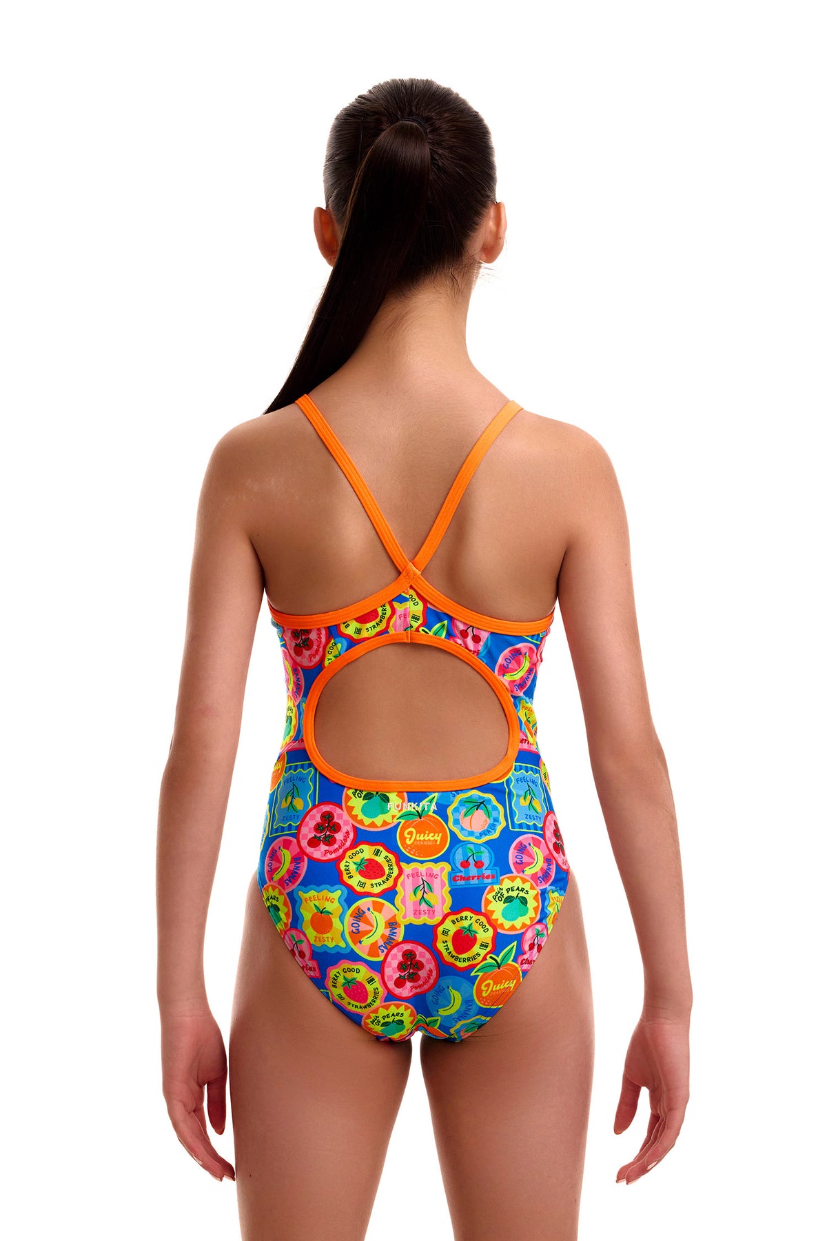 Funkita Girls Five Serves Diamond Back One Piece