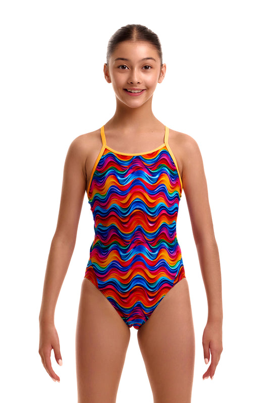 Funkita Girls Plastic Fantastic Diamond Back One Piece