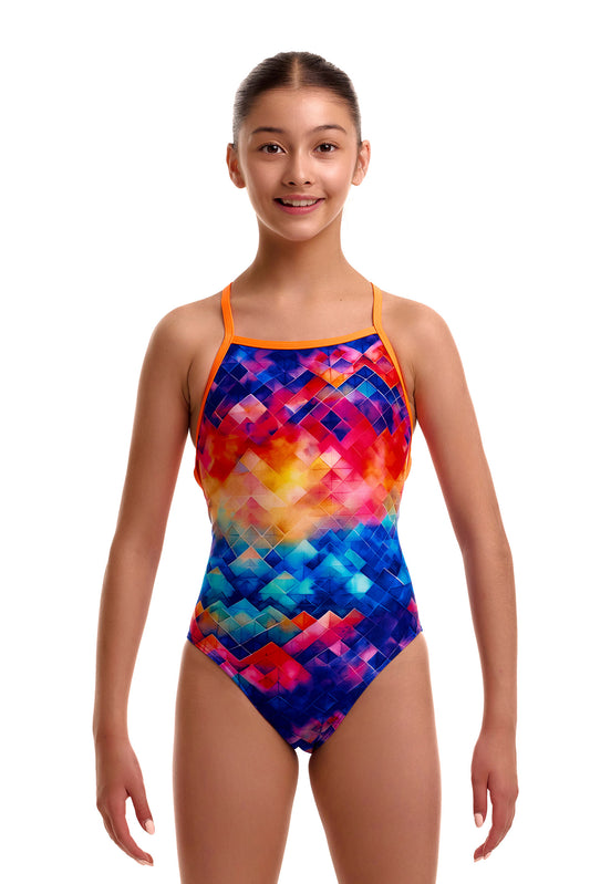 Funkita Girls Lost Mountain Strapped In One Piece