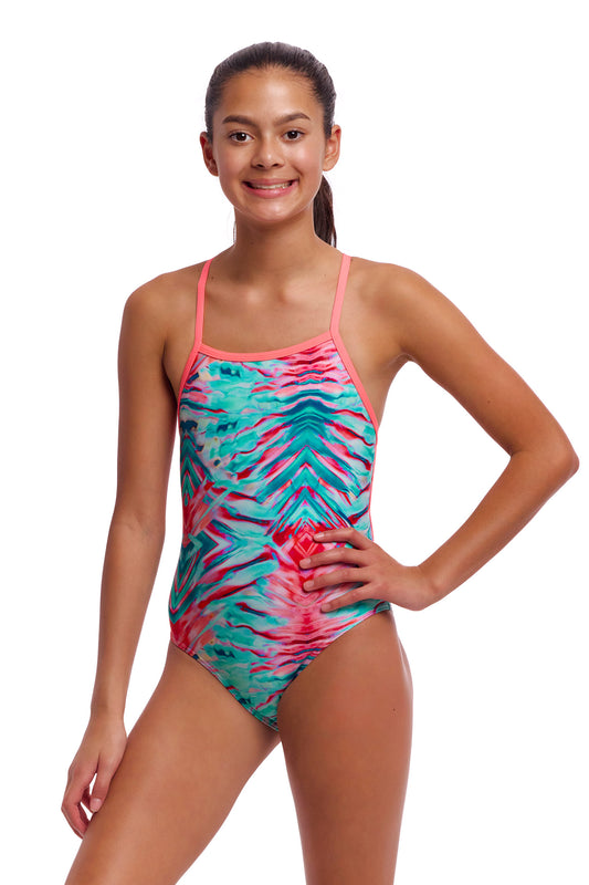 Funkita Girls Ripple Reflect Strapped In One Piece