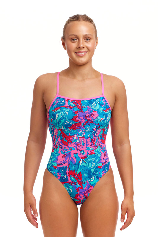 Funkita Women's Manga Mad Strapped In One Piece - All4Swim