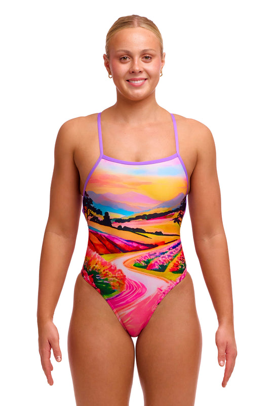 Maillot de bain une pièce à bretelles Dudette pour femme de Funkita