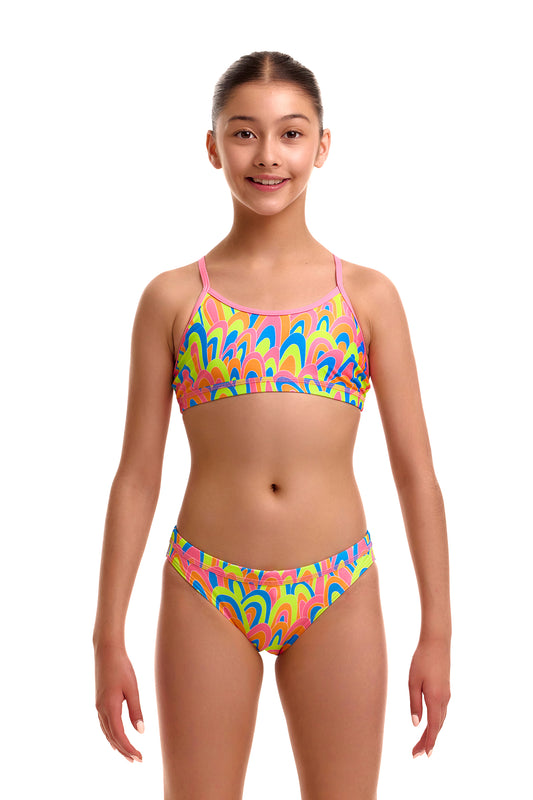 Funkita Girls Hillary Puff Racerback Two Piece