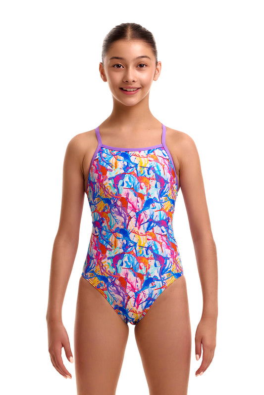 Funkita Girls Dreamy Weedy Tie Me Tight One Piece