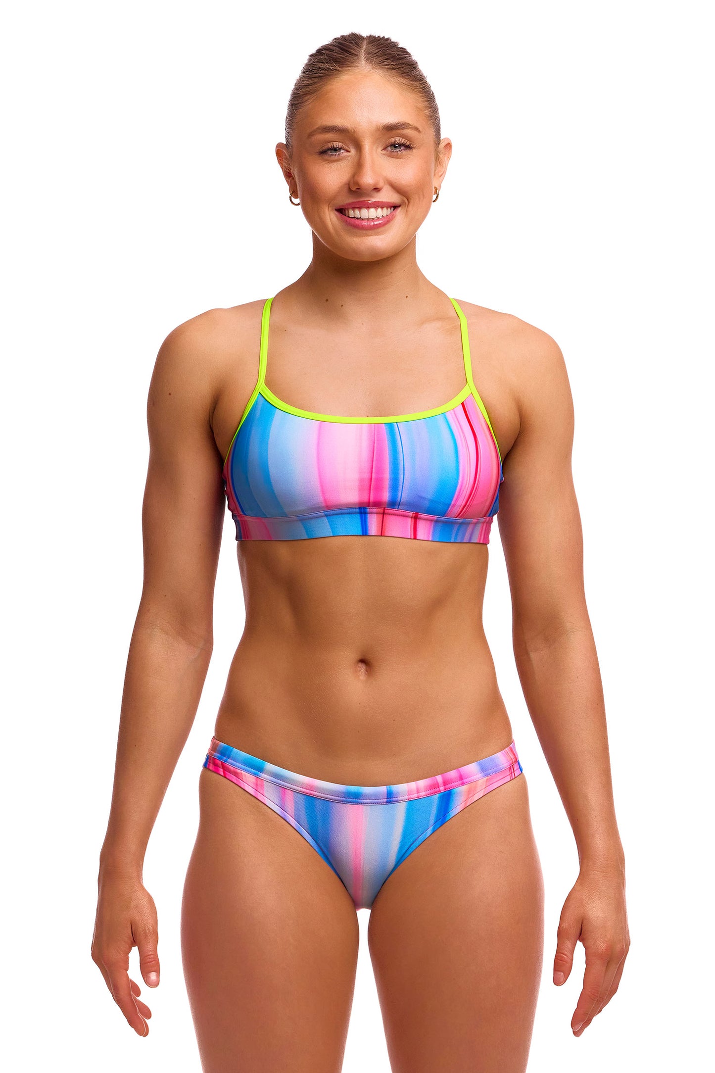 Funkita Women's Curtain Call Swim Crop Top - Top Only