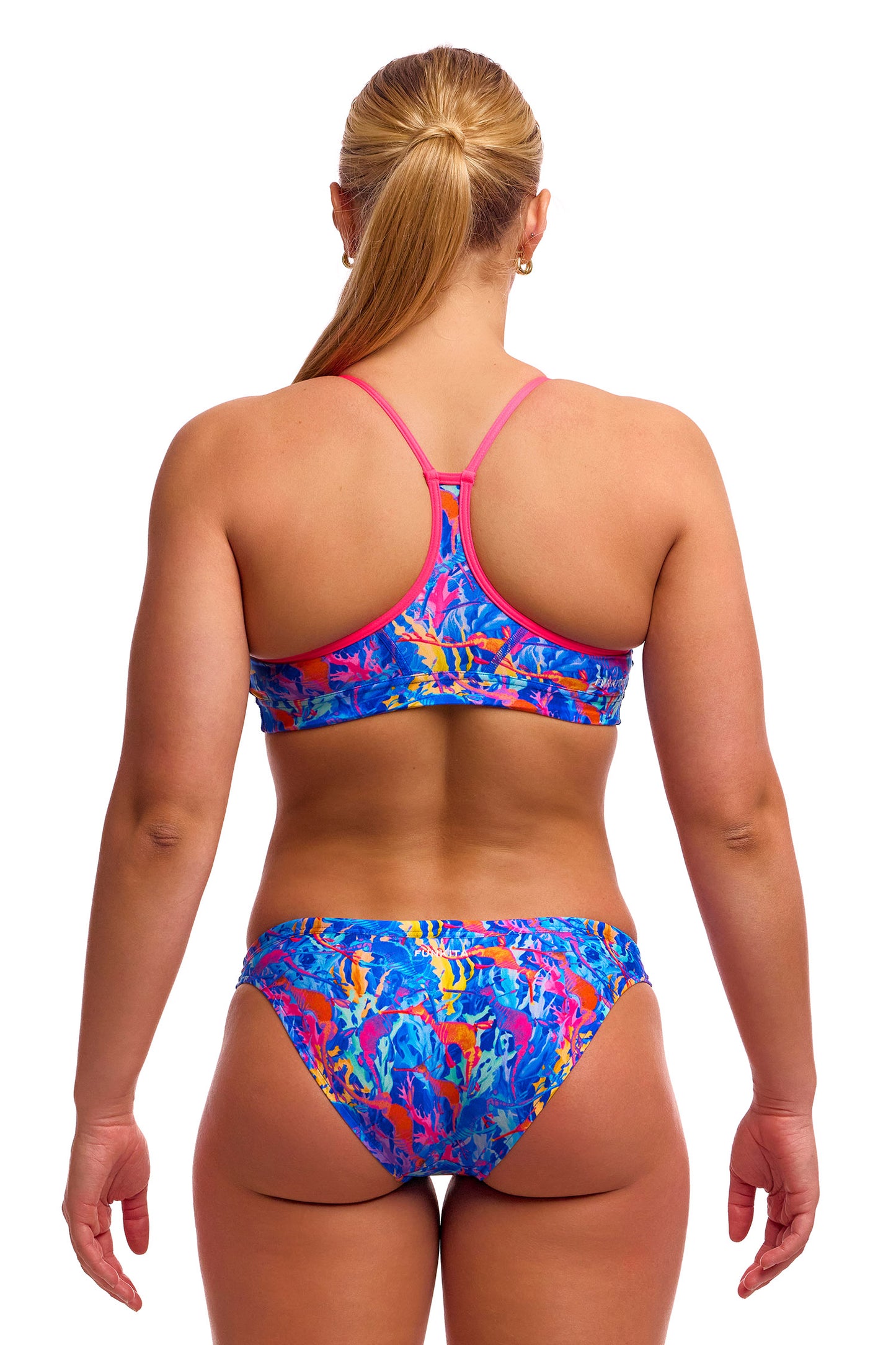 Haut court de bain Funkita Copper Cluster pour femme - Haut uniquement