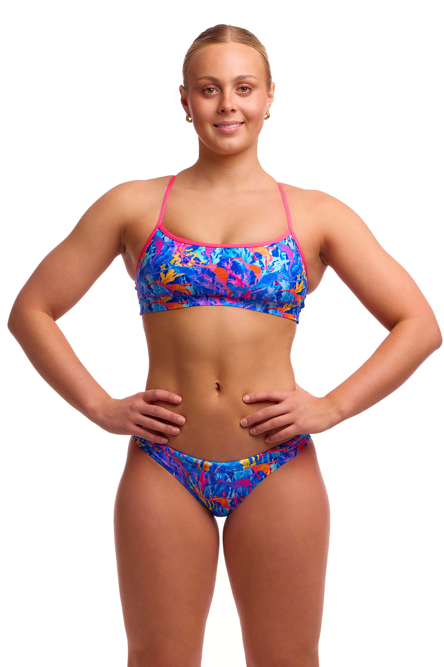 Haut court de bain Funkita Copper Cluster pour femme - Haut uniquement