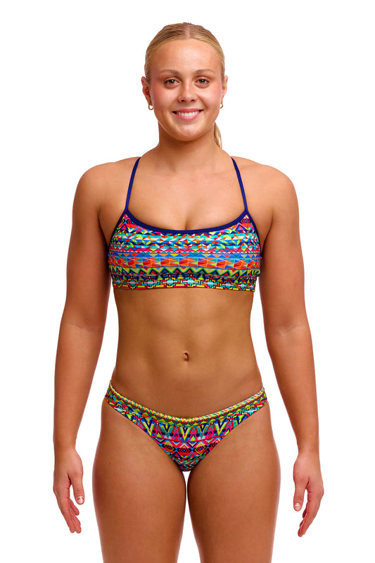 Funkita Women's Packed Up Swim Crop Top - Top Only