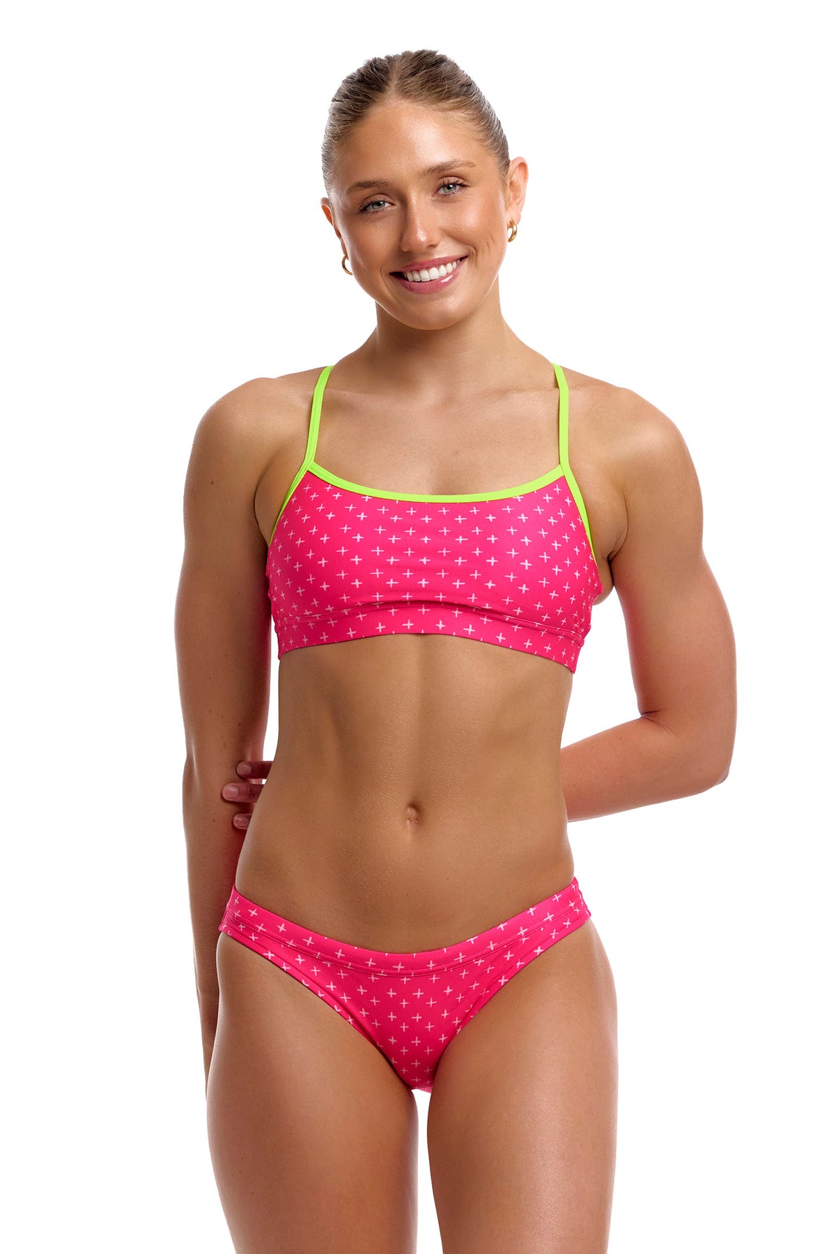 Haut court de bain Funkita Copper Cluster pour femme - Haut uniquement
