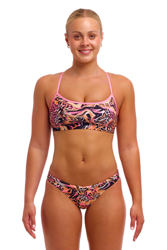 Haut court de bain Funkita Copper Cluster pour femme - Haut uniquement
