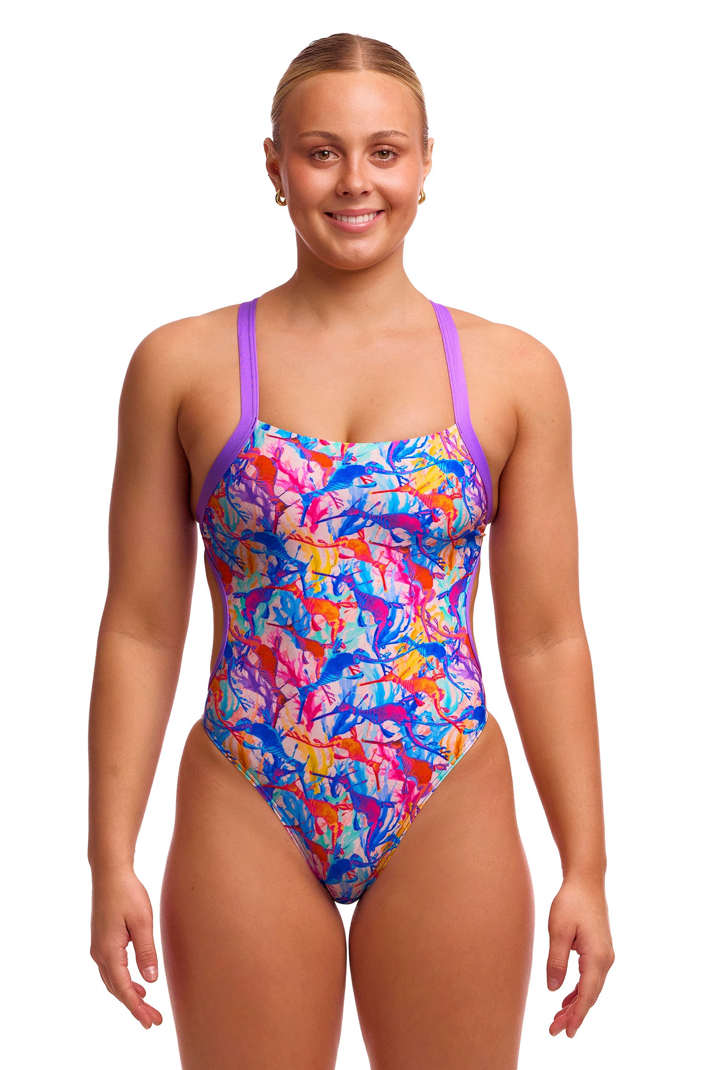 Maillot une pièce Funkita Nord Stream Single Strength pour femme