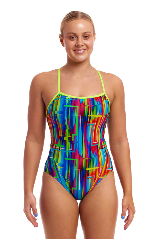 Funkita Women's The Glitch Swim Secure One Piece - All4Swim