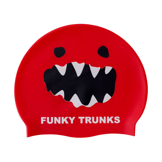 Funky Trunks Red Monster Swim Hat