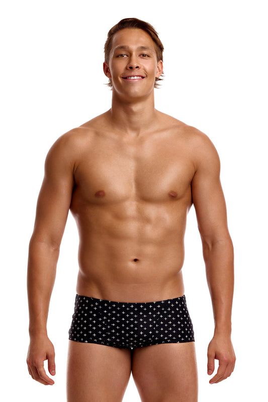 Funky Trunks Men's Be Positive Classic Trunks