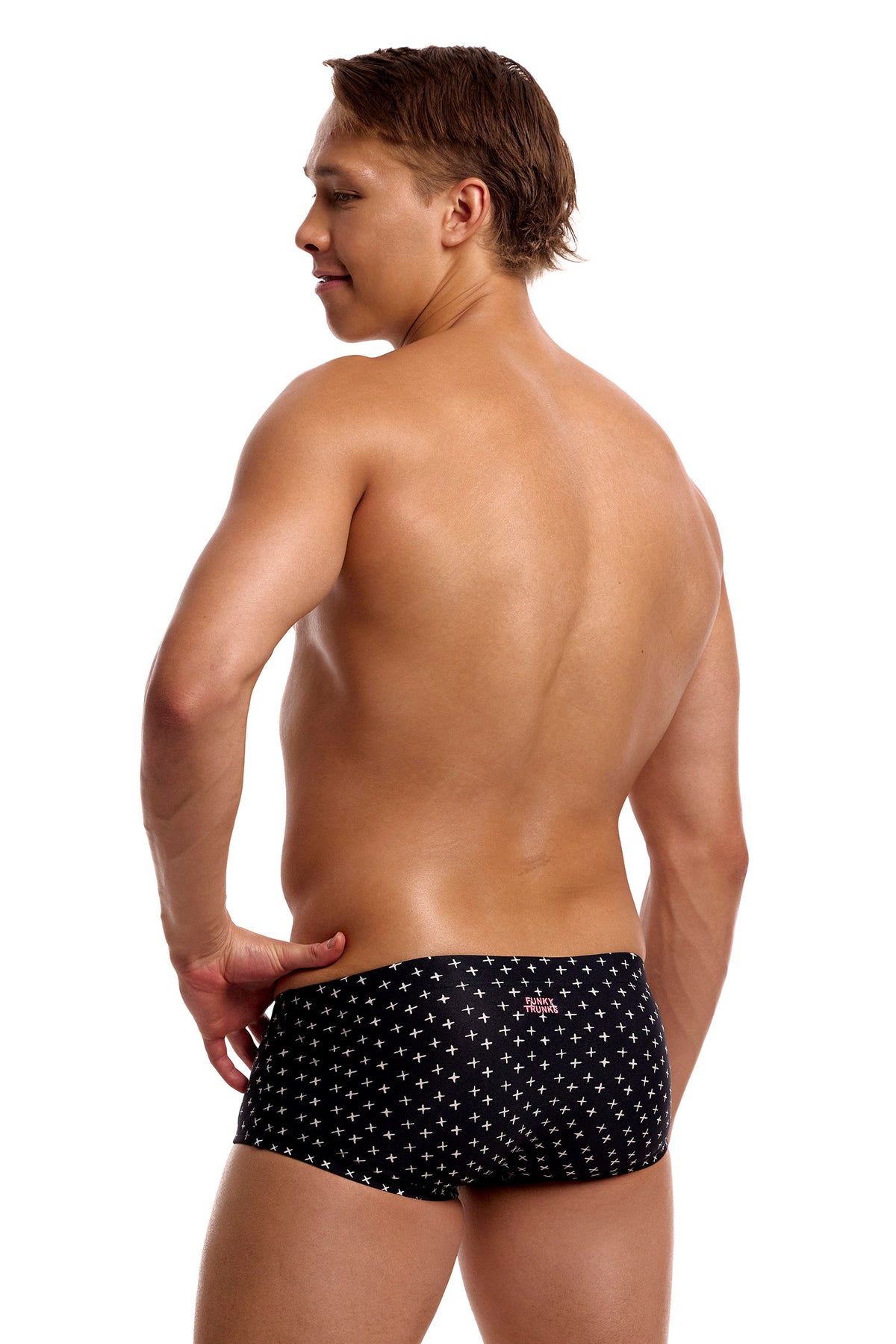 Funky Trunks Men's Be Positive Classic Trunks