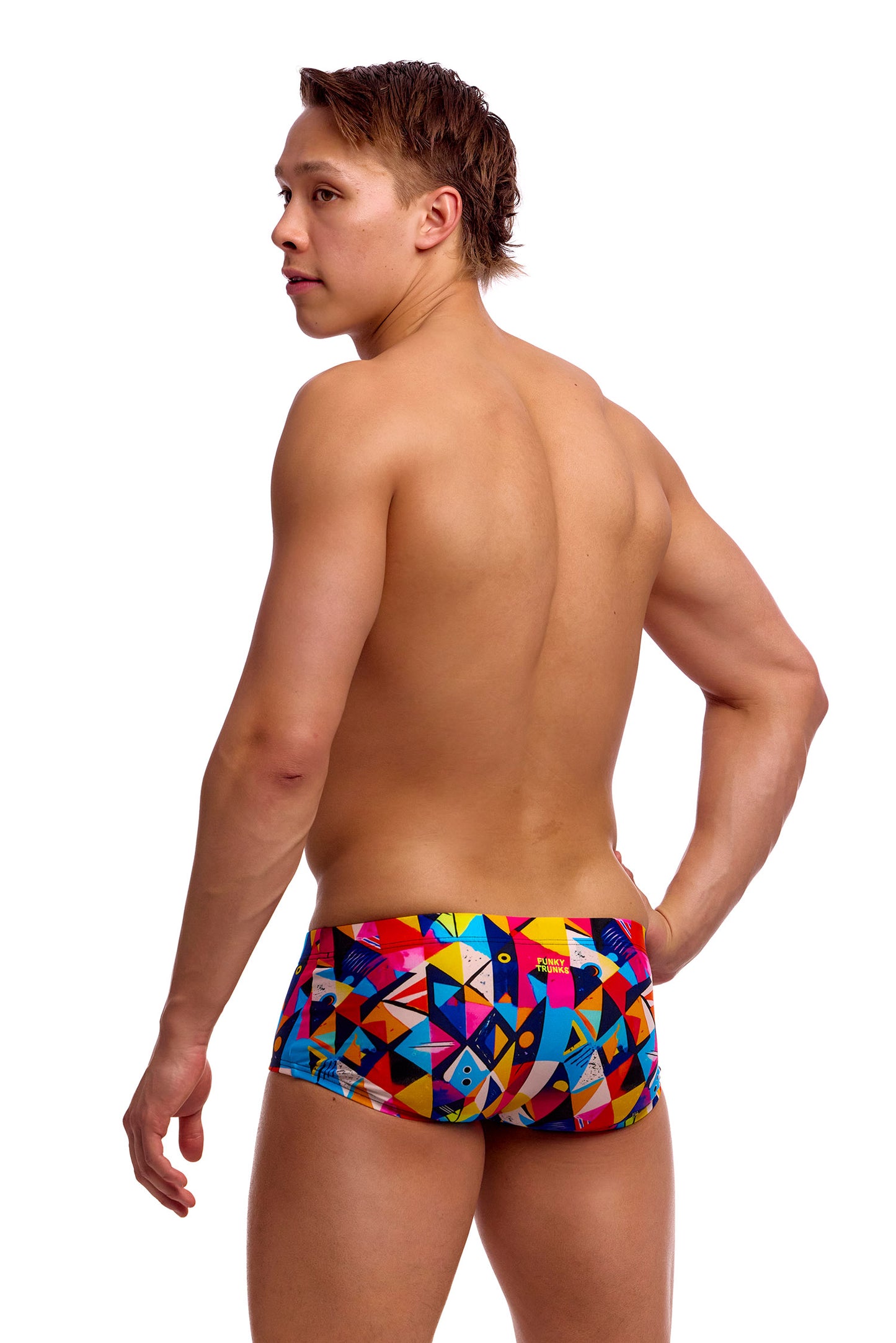 Funky Trunks Men's Broken Blox Classic Trunks