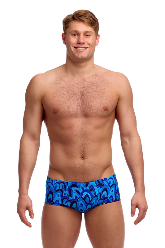 Funky Trunks Men's Hill Billy Blues Classic Trunks