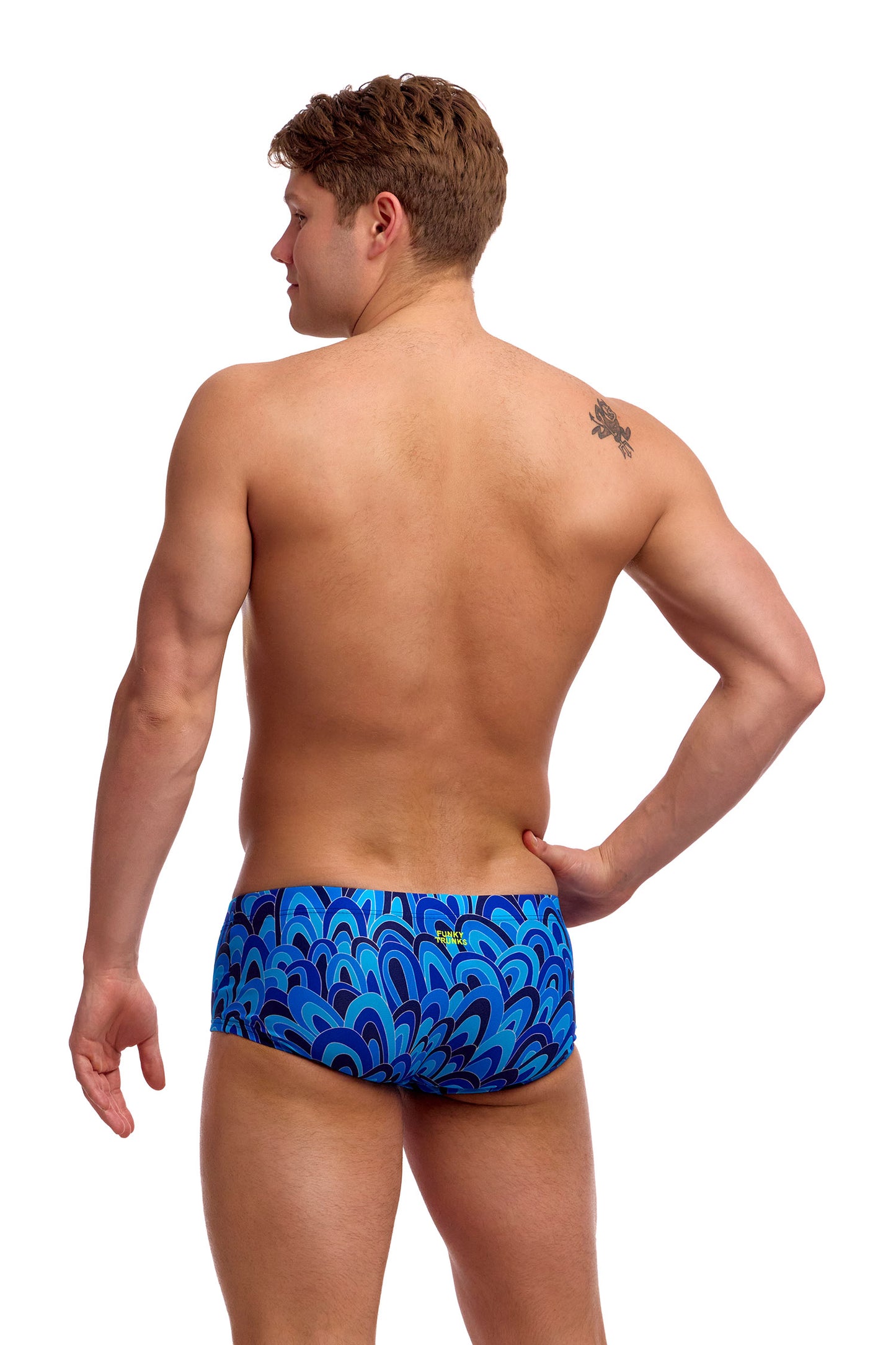Funky Trunks Men's Hill Billy Blues Classic Trunks