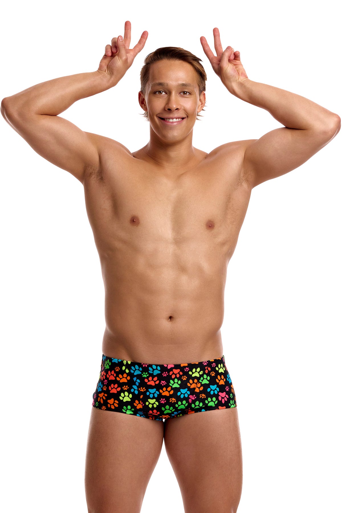 Funky Trunks Men's Pawsome Classic Trunks