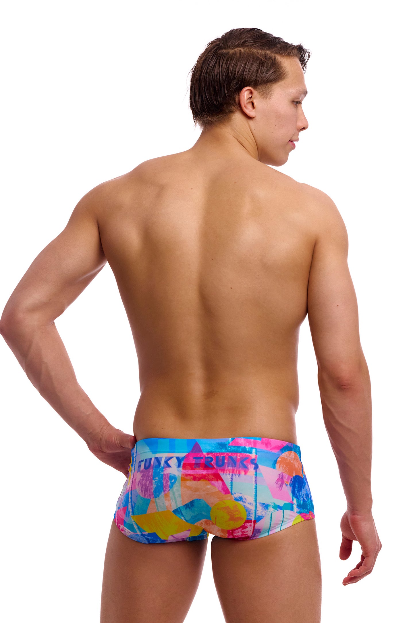 Boxer classique Funky Trunks Pixel Paradise pour homme