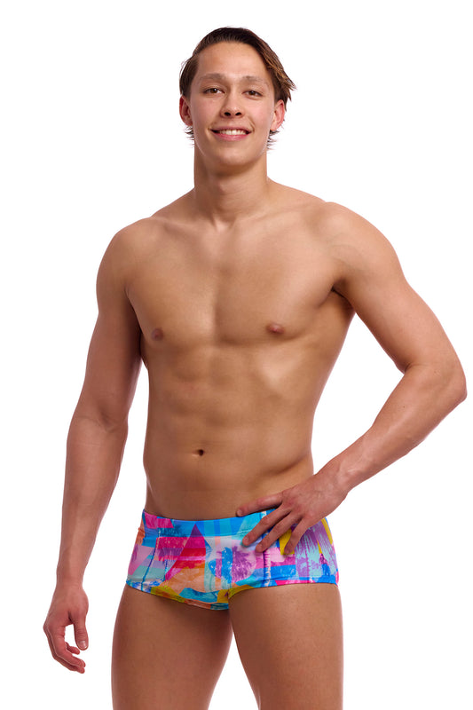 Boxer classique Funky Trunks Pixel Paradise pour homme