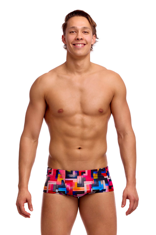 Funky Trunks Men's Putty Rules Classic Trunks
