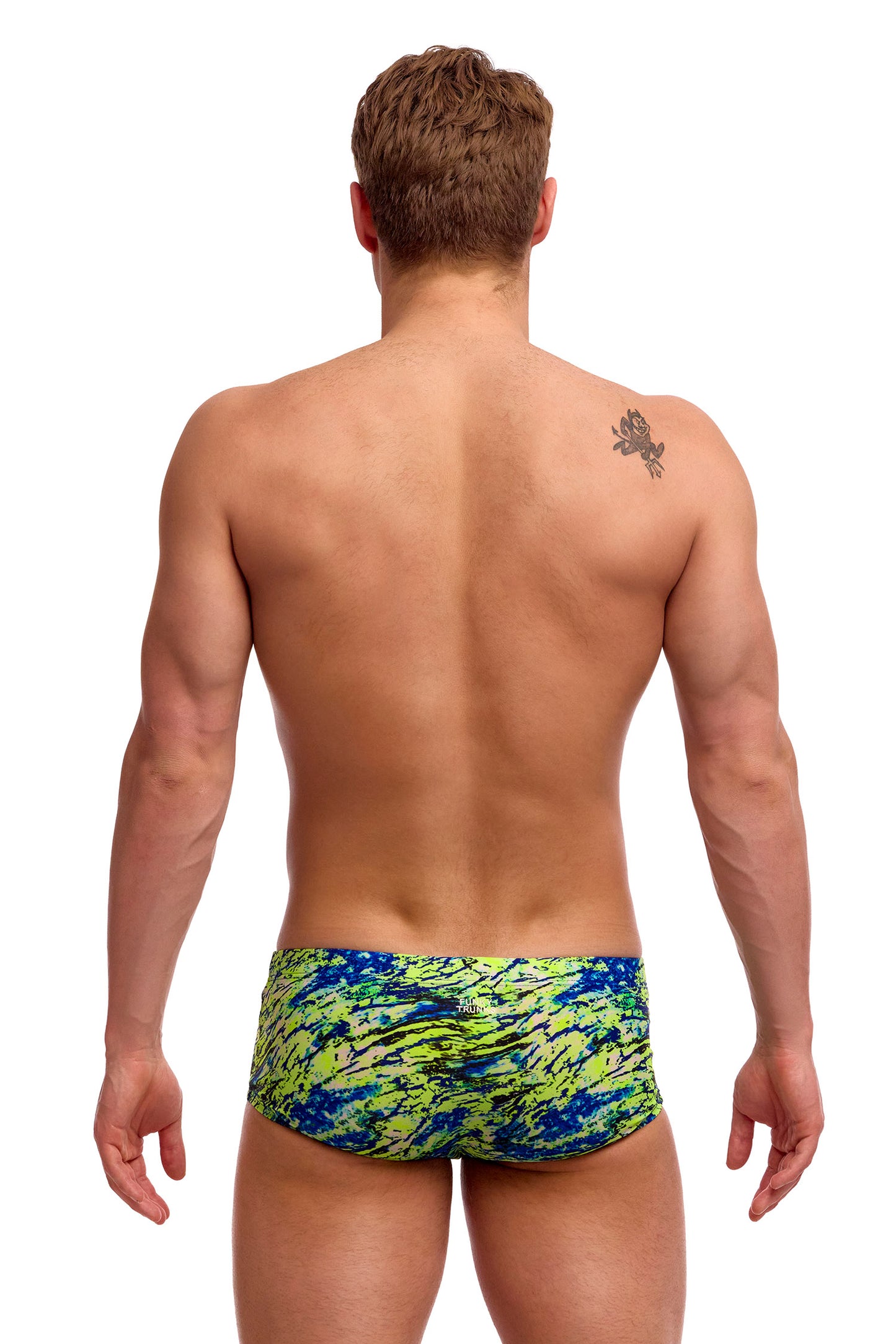 Funky Trunks Men's Scaled Back Classic Trunks