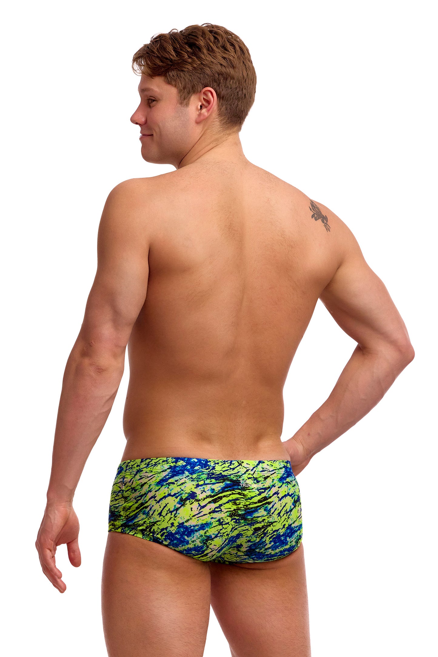Funky Trunks Men's Scaled Back Classic Trunks