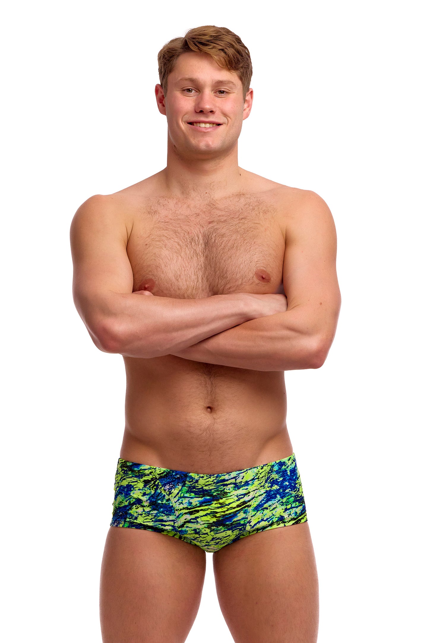 Funky Trunks Men's Scaled Back Classic Trunks