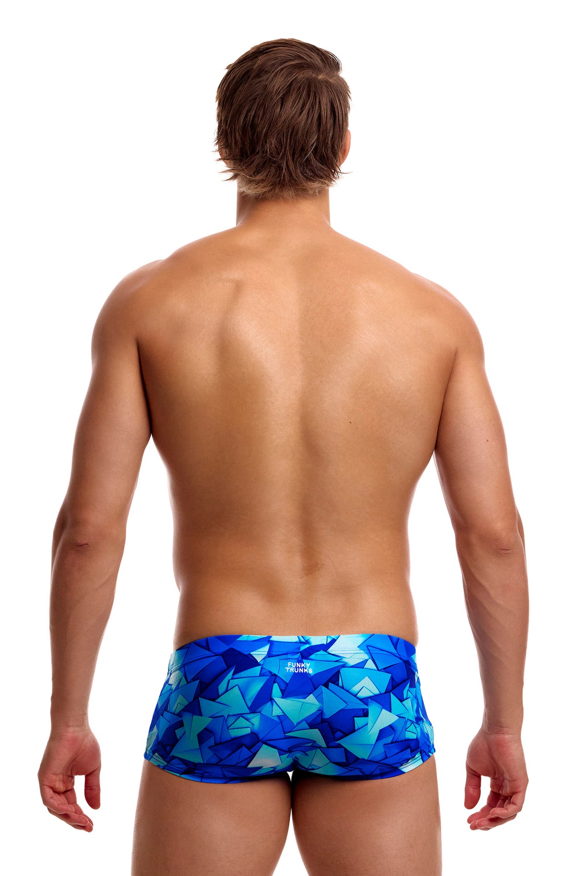 Funky Trunks Men's Try Blue Classic Trunks