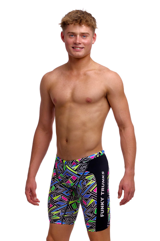 Funky Trunks Boys Bits Of Peace Training Jammers