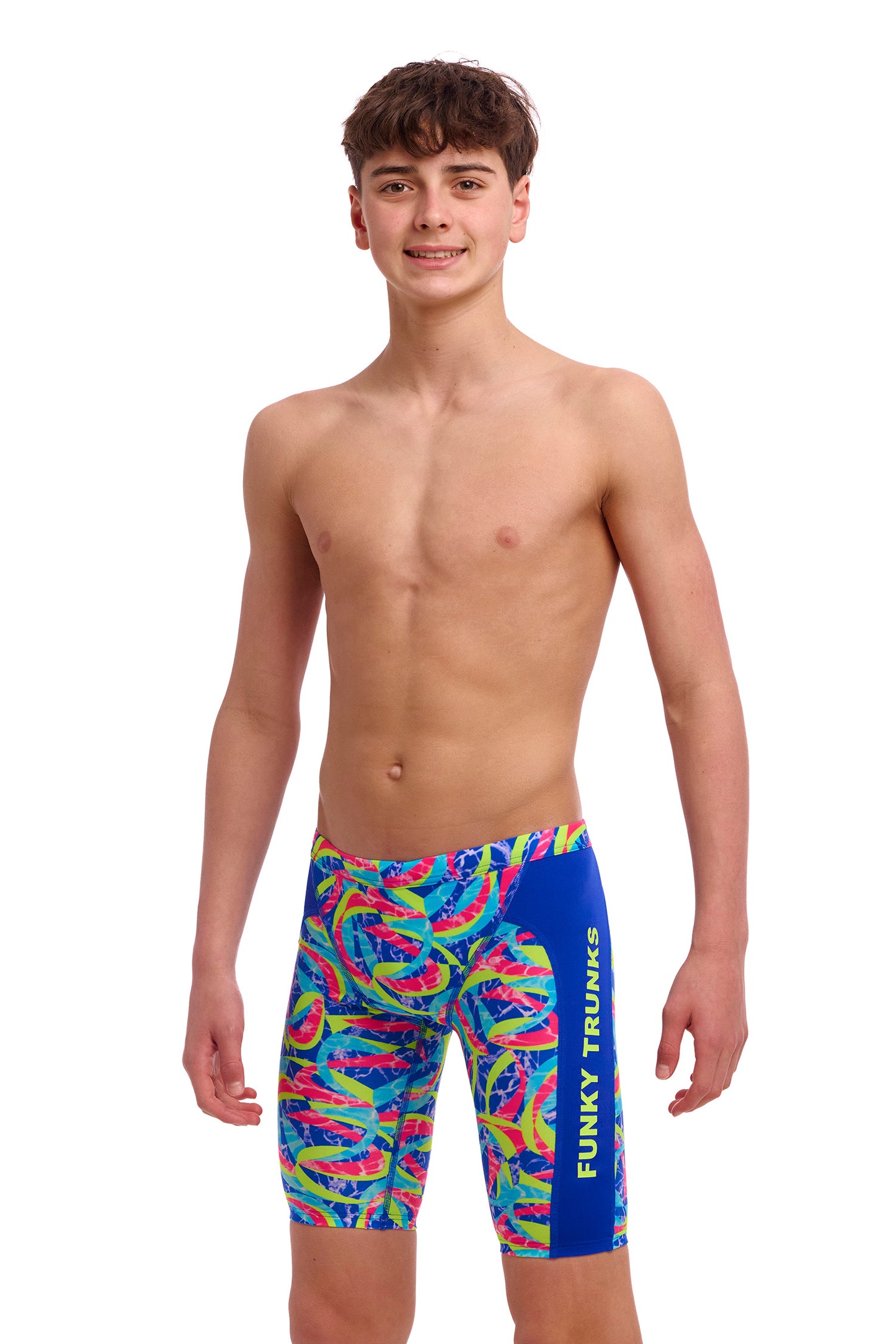 Funky Trunks Boys Choppy Waters Training Jammers - All4Swim