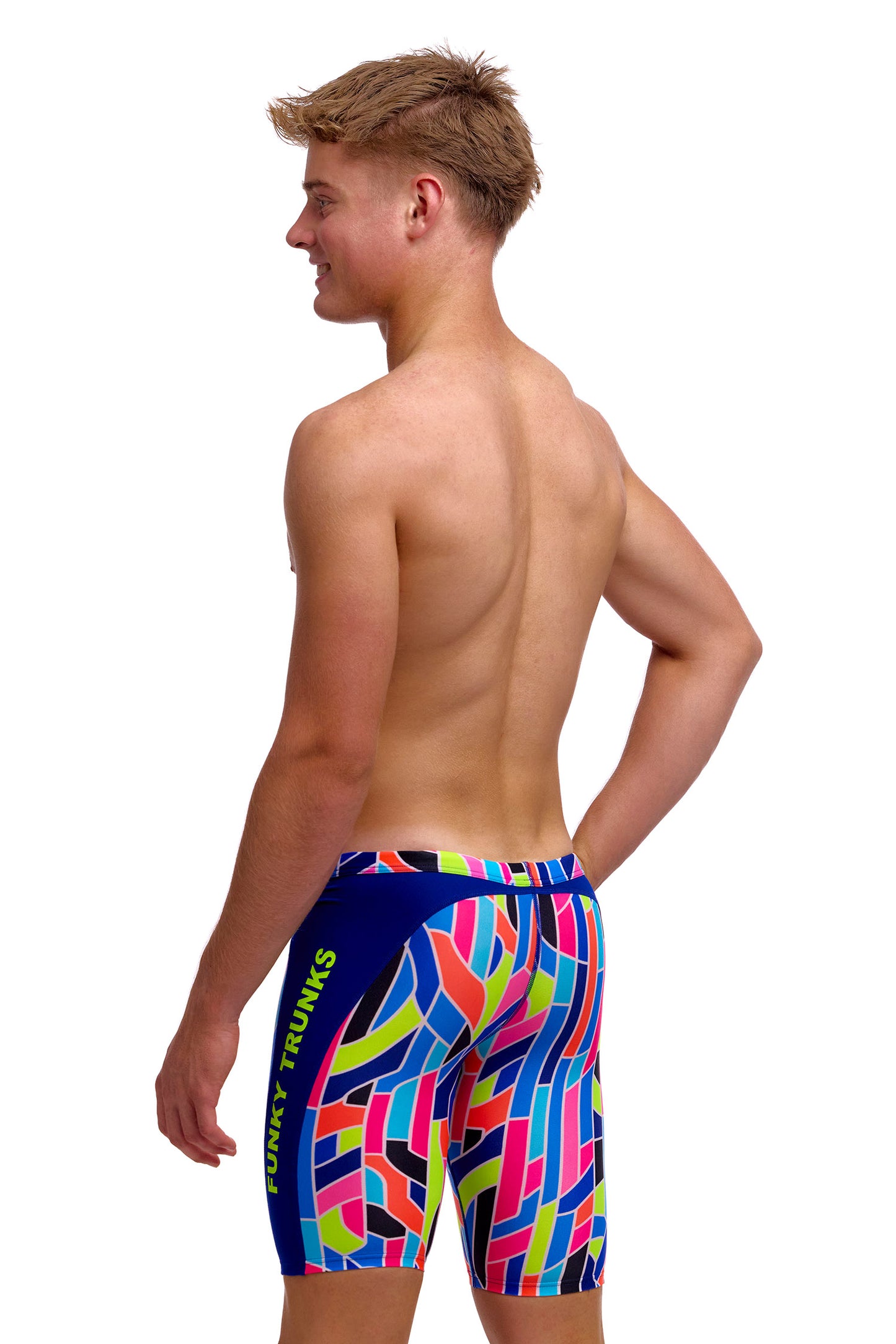 Funky Trunks Boys Fault Lines Training Jammers