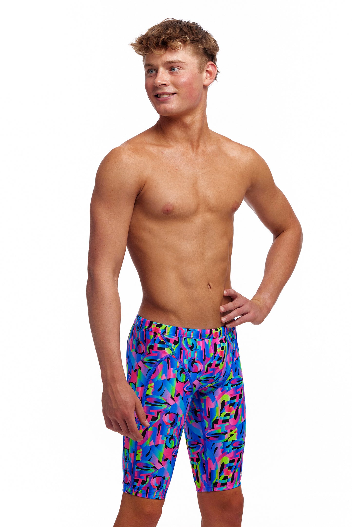 Funky Trunks Boys Funk & Blues Training Jammer - All4Swim