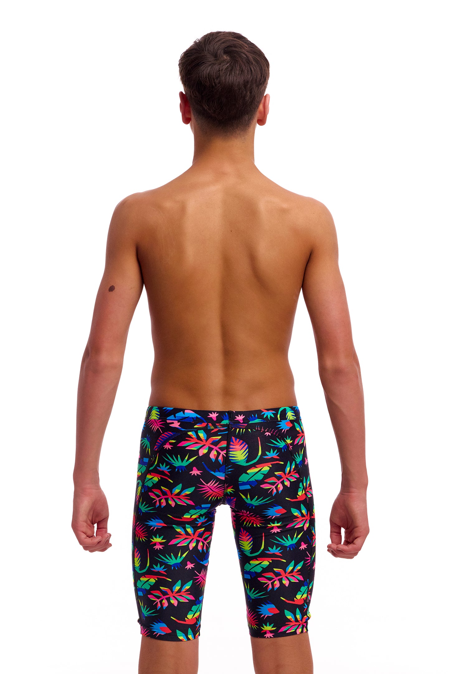 Funky Trunks Boys Lost Leaf Training Jammers