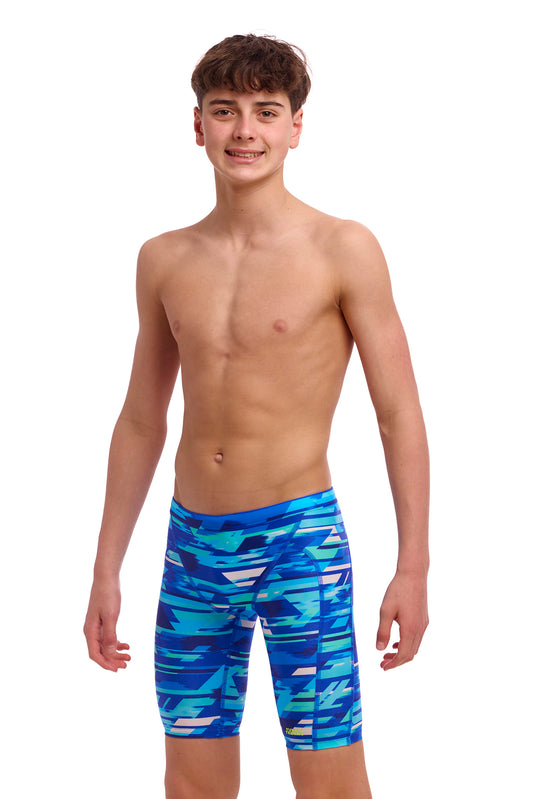 Funky Trunks Boys Pace Racer Training Jammers - All4Swim