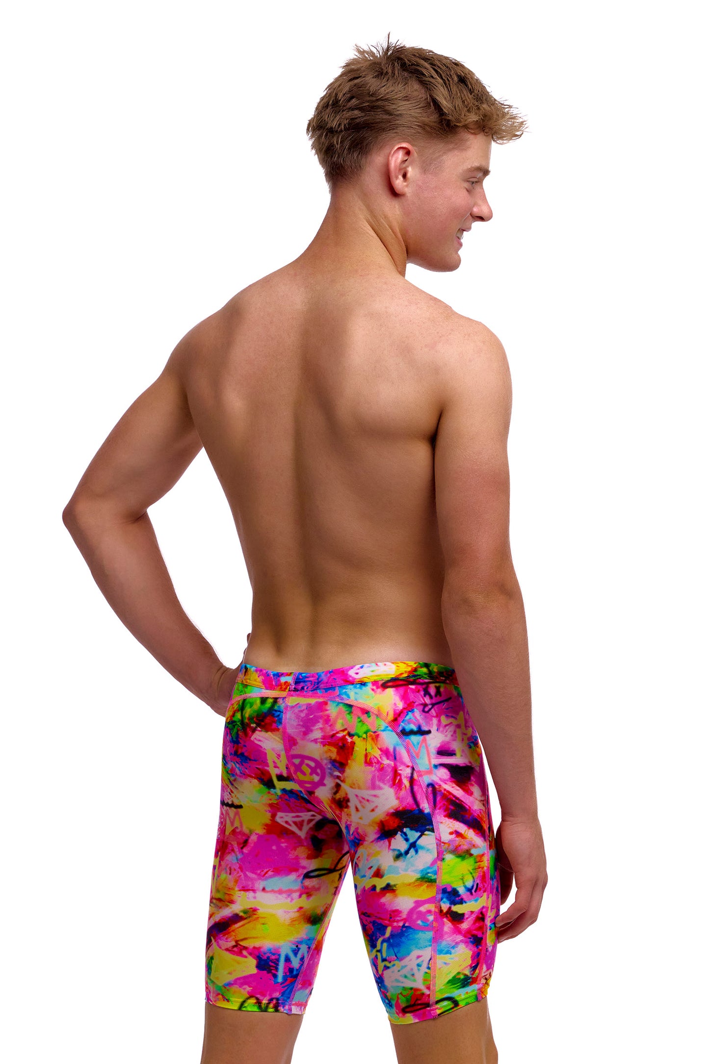 Funky Trunks Boys Tag Her Training Jammers