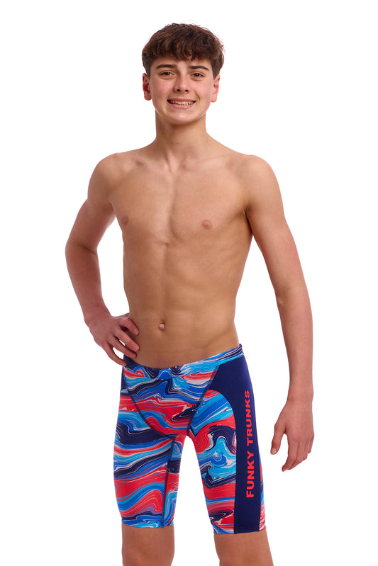 Jammer d'entraînement Funky Trunks Wave Craze pour garçons