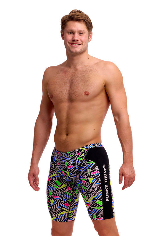 Funky Trunks Men's Bits of Peace Training Jammers