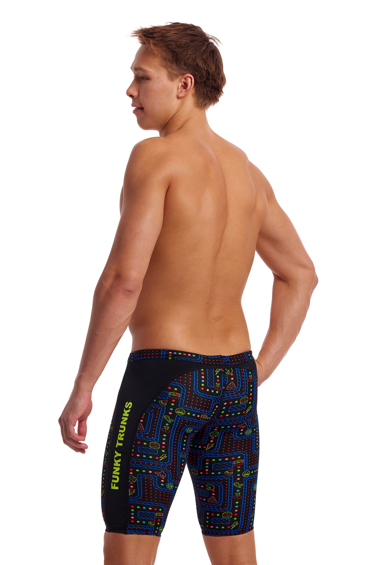 Funky Trunks Men's Chomp Chomp Training Jammers