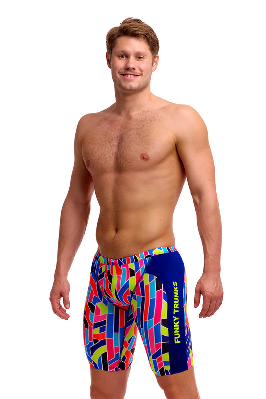 Funky Trunks Men's Fault Lines Training Jammers