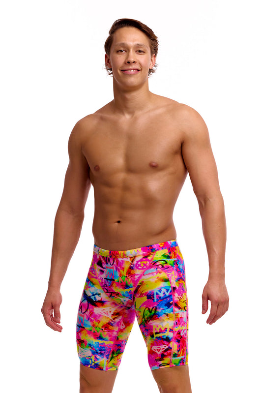 Funky Trunks Mens Tag Her Training Jammers