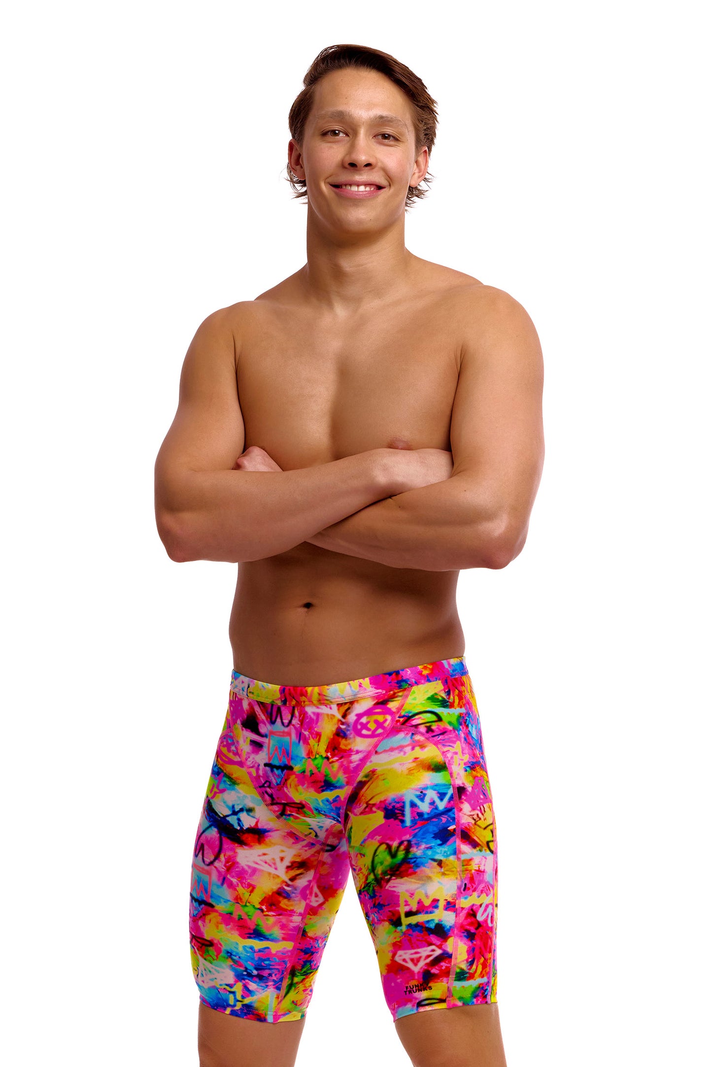 Funky Trunks Mens Tag Her Training Jammers