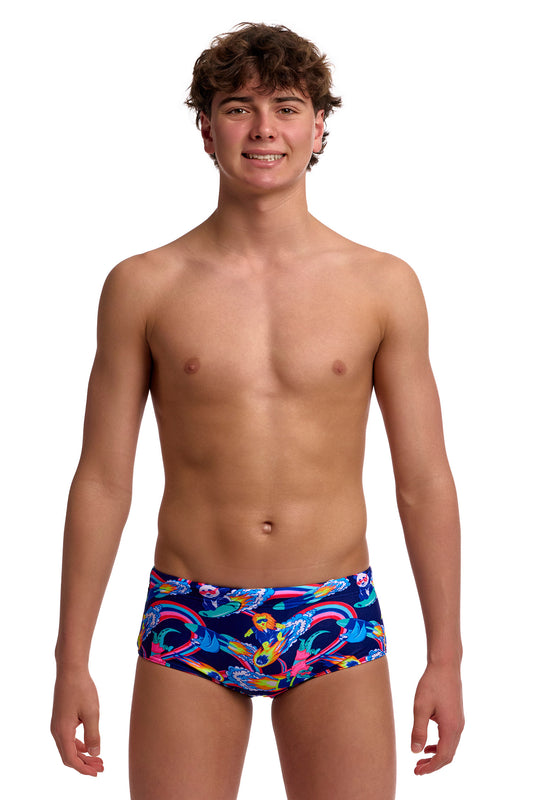 Funky Trunks Boys Blast Buddies Sidewinder Trunks