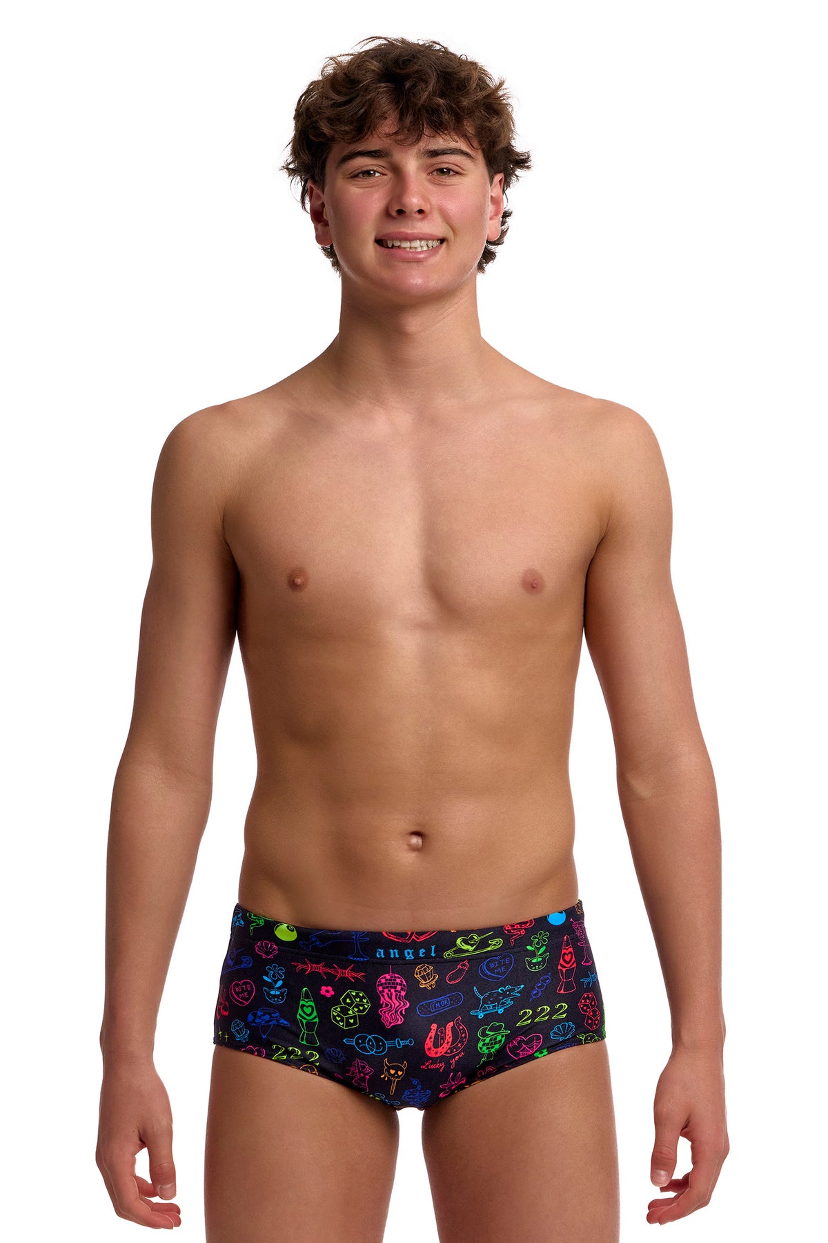 Funky Trunks Boys Doodles Sidewinder Trunks