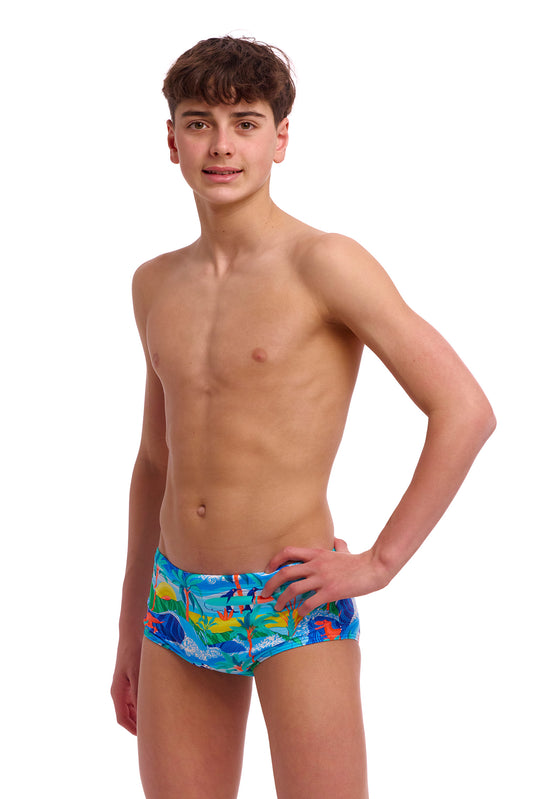 Funky Trunks Boys Duuude Sidewinder Boxer