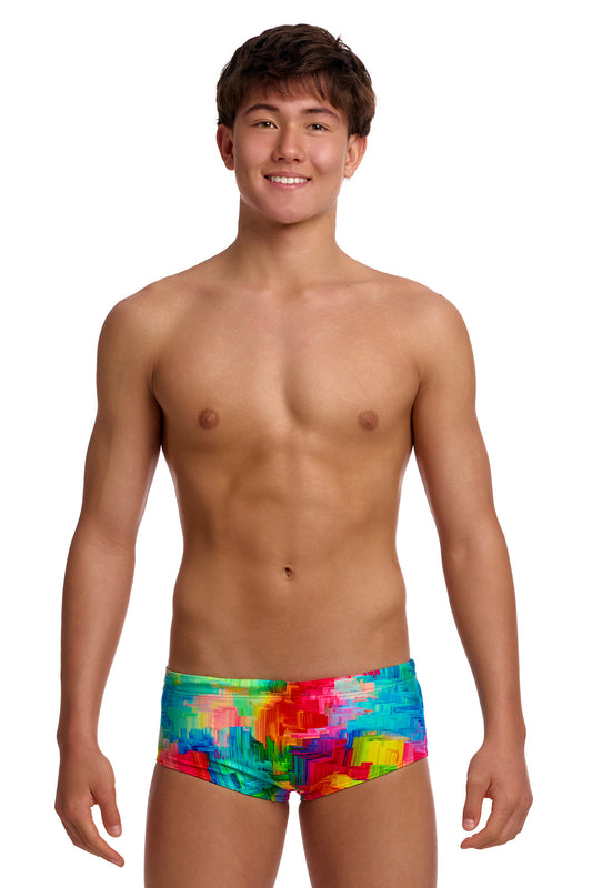 Funky Trunks Boys Falling Colours Sidewinder Trunks