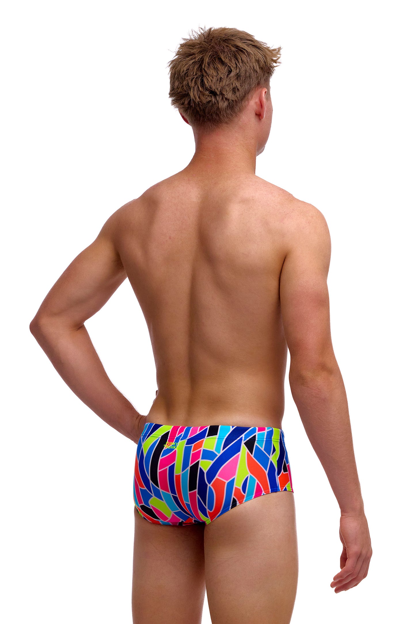 Funky Trunks Boys Fault Lines Sidewinder Trunks