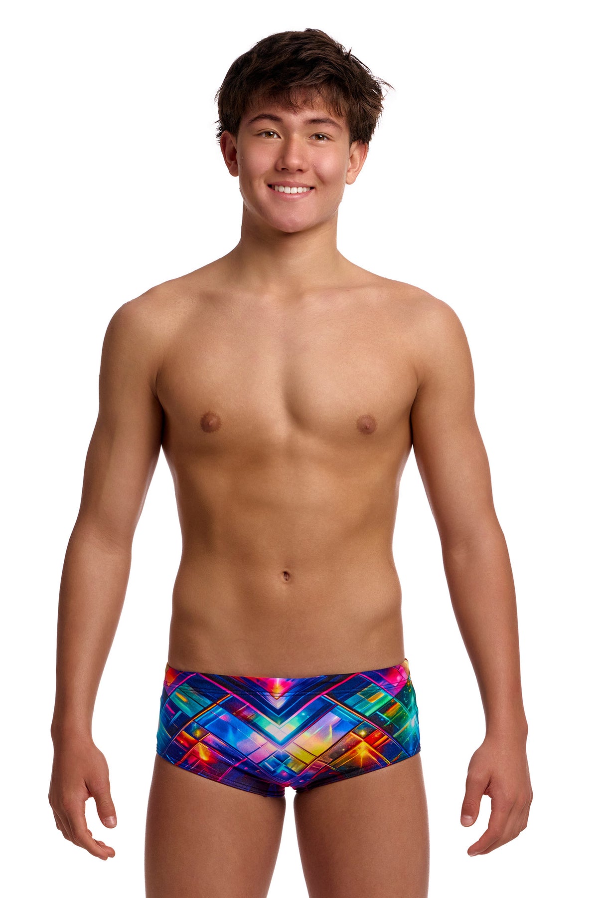 Funky Trunks Boys Firefly Sparkle Sidewinder Trunks