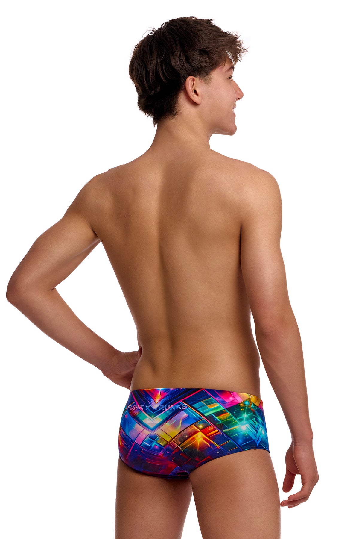 Funky Trunks Boys Firefly Sparkle Sidewinder Trunks